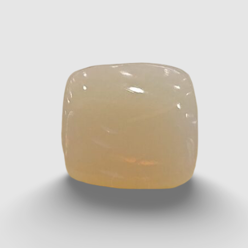 Natural White Opal 6.44Ratti| CushionCabochone | Certified No. IGCDKBAJ42983 image 0
