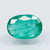 Natural green Emerald (Panna) oval mixed cut loose gemstone, report no. 10047D40590