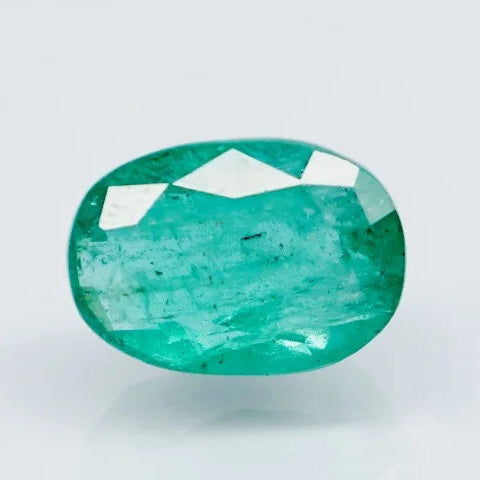 Natural Emerald | Govt. Lab Certified | Oval Mixed Cut | Green 10047D40590 image 0