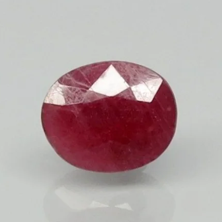 Natural Purplish Red Ruby | Certified Unheated | Oval Mixed Cut | 6.03 RT | Report no. 8891D36288 image 0