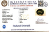 Natural Emerald| Oval Mix| Govt. Lab Certified No. IGCDKBAJ42815 image 2