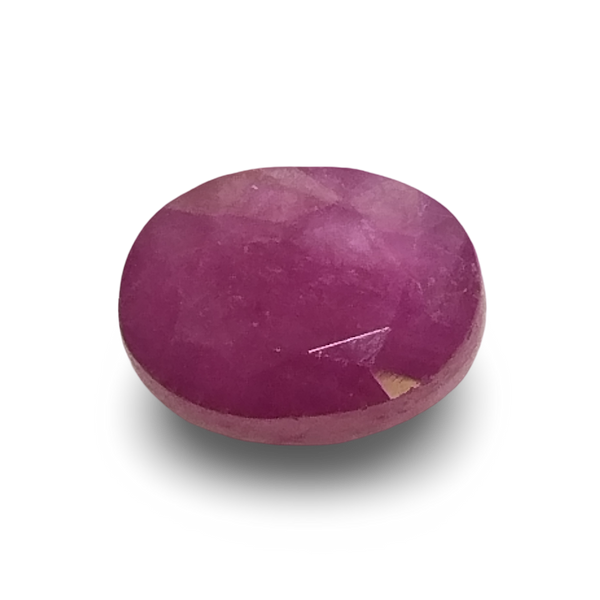 Natural Ruby | Oval Mix Cut | Deep Red Elegance | IGC Certified No.: IGCDKBAJ41395 image 0