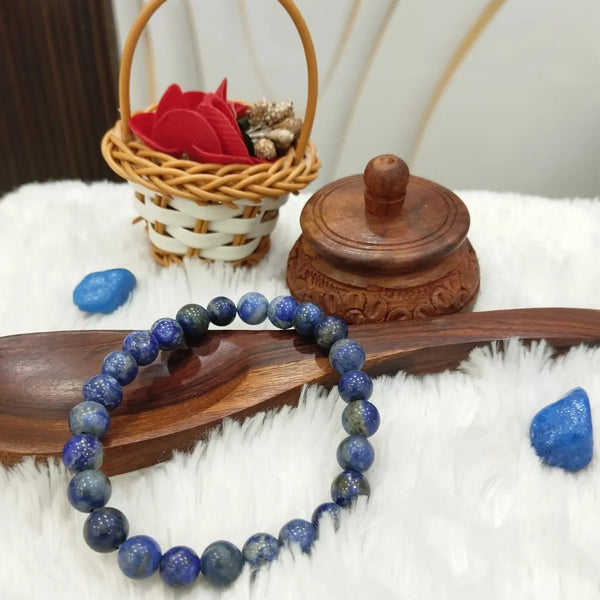 Blue Premium Lapis Lazuli Awakening Awareness Bracelet For Men & Women image 1