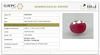 Natural Purplish Red Ruby | Certified Unheated | Oval Mixed Cut Report No. 9498D38423 image 1