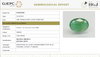 Natural Emerald | Oval Mixed Cut | Govt. Lab Certified No.: 6938D27088 image 1