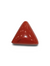 Natural Italian Red Coral | Certified Triangular Cabochon Moonga | Untreated Gemstone IGCDKBAJ42426 image 0