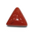 Natural Italian Red Coral | Certified Triangular Cabochon Moonga | Untreated Gemstone IGCDKBAJ42426 image 0
