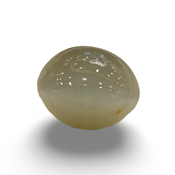 Natural Cat's Eye (Lehsunia) certified loose gemstone for Ketu, report no. IGCDKBAJ41287
