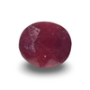 Natural Ruby (Manik) oval cut loose gemstone, IGC certified IGCDKBAJ44834