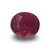 Natural Ruby (Manik) oval cut loose gemstone, IGC certified IGCDKBAJ44834