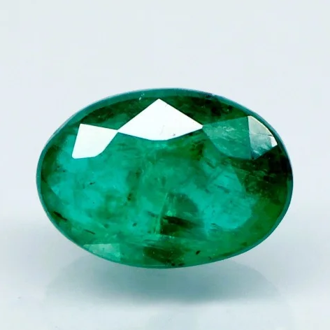 Natural Emerald | Govt. Lab Certified | Oval Mixed Cut | Green 9948D40282 image 0