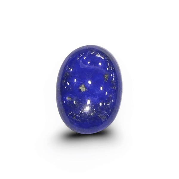 Natural Lapis Lazuli oval cabochon loose gemstone, IGC certified IGCDKBAJ42529