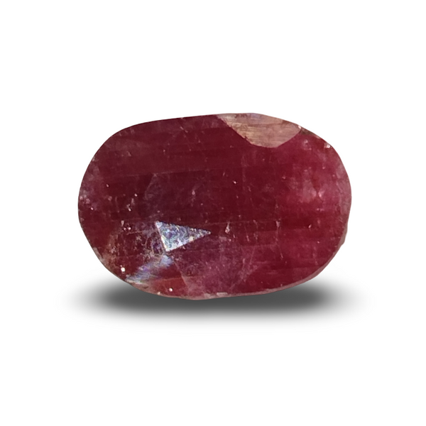 Natural Ruby | Oval Cut | Deep Red | IGC Certified No.: IGCDKBAJ47513 image 0