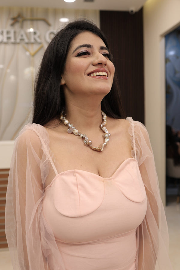 Natural Unusual Pearl nacklace 023 image 2