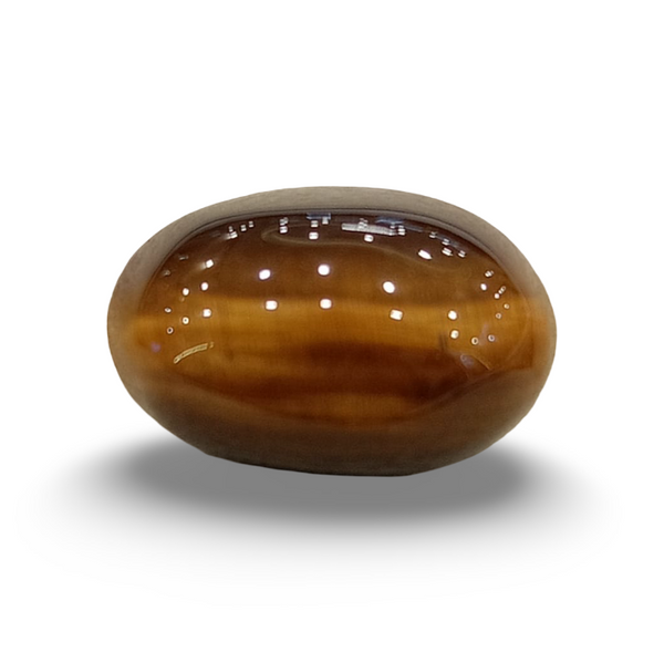 Natural Tiger Eye loose gemstone, IGC certified IGCDKBAJ44762