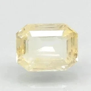 Natural Untreated Yellow Sapphire – 5.86 Carats / 6.51 Ratti (Certified) | 7655D30689 image 0