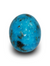 Natural Turquoise | IGC Certified | Oval Cabochon | Sea Blue | Healing Matrix StoneCertification Number: IGCDKBAJ41409 image 0