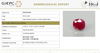 Natural Purplish Red Ruby | Certified Unheated | Cushion Mixed Cut | 5.28 Ratti | 4.75 ct | 8891D36289 image 1