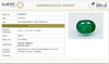 Natural Emerald | Govt. Lab Certified | Oval Mixed Cut | Green 9914D40110 image 1