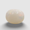 Natural White Opal 4.83 ratti oval cabochon loose gemstone, IGC certified IGCDKBAJ42955