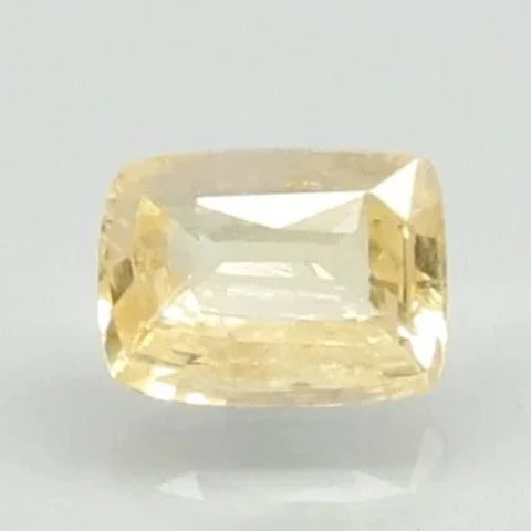 Natural Yellow Sapphire (Pukhraj) octagon mixed cut loose gemstone, report no. 6626D25562