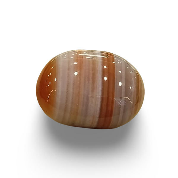 Natural Red, White Sulemani Hakik | Oval | Certified No. IGCDKBAJ48756 image 0