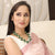 Natural emerald and pearl double line necklace (G.STB0733) – Tushar Gems
