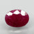 Natural unheated purplish red Ruby (Manik) oval mixed cut loose gemstone, report no. 9498D38415