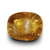Natural Hessonite (Gomed) cushion cut loose gemstone, IGC certified IGCDKBAJ48334