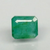 Natural Emerald (Panna) octagon step cut loose gemstone, report no. 8980D36568