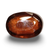 Natural Hessonite (Gomed) oval mixed cut loose gemstone, IGC certified IGCDKBAJ42697
