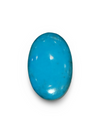 Natural Turquoise (Firoza) oval cabochon loose gemstone, IGC certified IGCDKBAJ41448