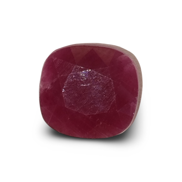 Natural Ruby (Manik) oval cut loose gemstone, IGC certified IGCDKBAJ47509
