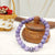 Natural lepidolite bead bracelet for stress relief – Tushar Gems