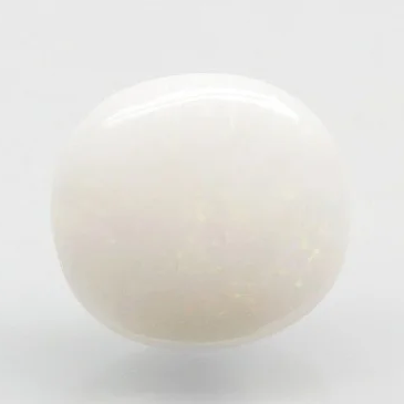 Natural Fire Opal 5.57 Ratti | Oval Cabochon | Govt. Lab Certified No.: 9346D37893 image 0