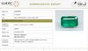 Natural Emerald | Govt. Lab Certified | Octagon Step Cut | Green Report No.9914D40111 image 1