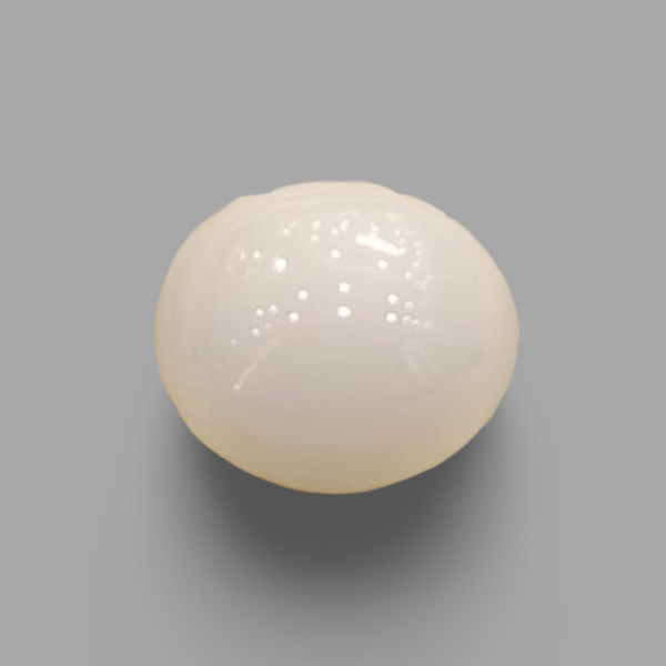 Natural White Coral (Safed Moonga) certified loose gemstone, report no. IGCDKBAJ41478