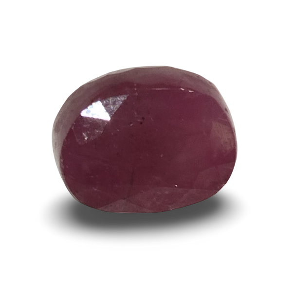 Ratti Natural Ruby | Oval Mix Cut | IGC Certified Number: IGCDKBAJ42661 image 0