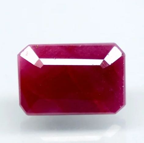 Natural Purplish Red Ruby | Certified Unheated | Octagon Mixed Cut Report No. 9581D38659 image 0
