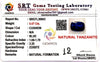 Natural Tanzanite | Cushion | SRT Certified No : SRGTL30943 image 2