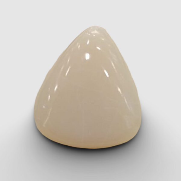 Natural White Opal 7.17 ratti pear cut loose gemstone, IGC certified IGCDKBAJ44653