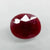 Natural unheated purplish red Ruby (Manik) oval mixed cut loose gemstone, report no. 9498D38416