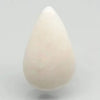 Natural Fire Opal 9.38 ratti pear cabochon loose gemstone, Govt. lab report no. 6810D26550