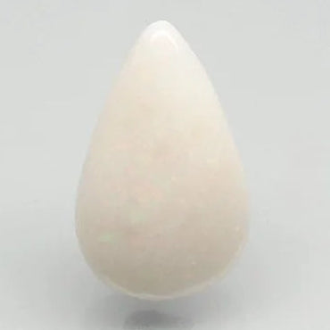 Natural Fire Opal 9.38 Ratti | Govt. Lab Certified | Untreated Pear Cabochon GemstoneNo.: 6810D26550 image 0