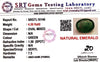 Natural Emerald| Oval Mixed| Govt. Lab Certified No. SRGTL16146 image 2