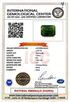 Natural Emerald | Rectangle| Lab Certified No. IGCDKBAJ58265 image 2