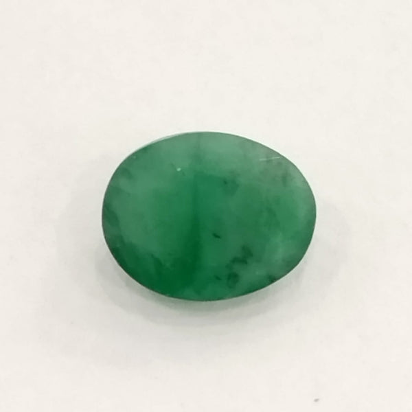 Natural Emerald (Panna) oval cut loose gemstone, lab certified IGCDKBAJ46100