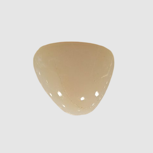 Natural White Opal 7.55Ratti| Triangular Cabochone | Certified No. IGCDKBAJ42999 image 1