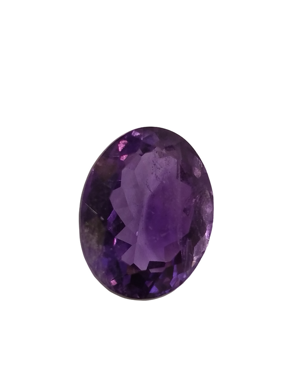 Natural Amethyst | Oval| Lab Certified No. IGCDKBAJ45579 image 1