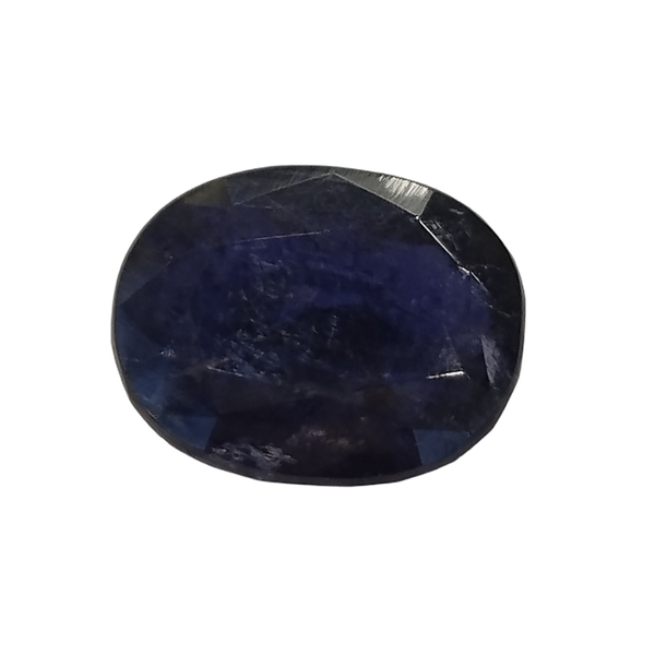 Natural Iolite (Kaka Neeli) oval cut loose gemstone, IGC certified IGCDKBAJ44627